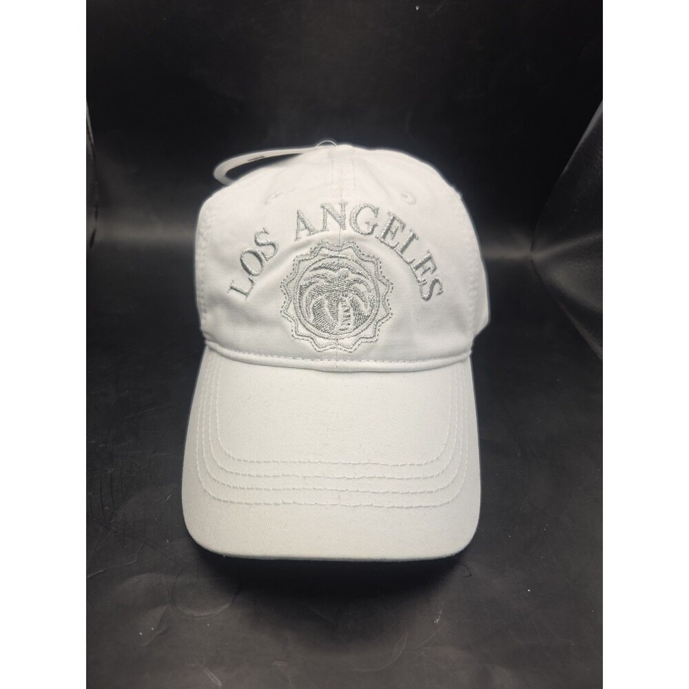 Robin Ruth Los Angeles White Baseball Cap Hat Snapback Adjustable